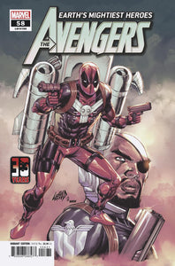 AVENGERS 58 LIEFELD DEADPOOL 30TH VARIANT (07/20/2022)