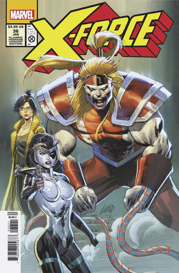 X-FORCE 36 LIEFELD CLASSIC HOMAGE VARIANT (01/04/2023)
