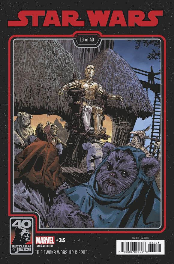 STAR WARS 35 CHRIS SPROUSE RETURN OF THE JEDI 40TH ANNIVERSARY VARIANT (06/07/2023)