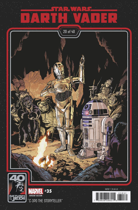 STAR WARS: DARTH VADER 35 CHRIS SPROUSE RETURN OF THE JEDI 40TH ANNIVERSARY VARIANT (06/14/2023)