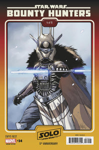 STAR WARS: BOUNTY HUNTERS 34 LEINIL YU ENFYS NEST SOLO 5TH ANNIVERSARY MOVIE VAR IANT (05/17/2023)