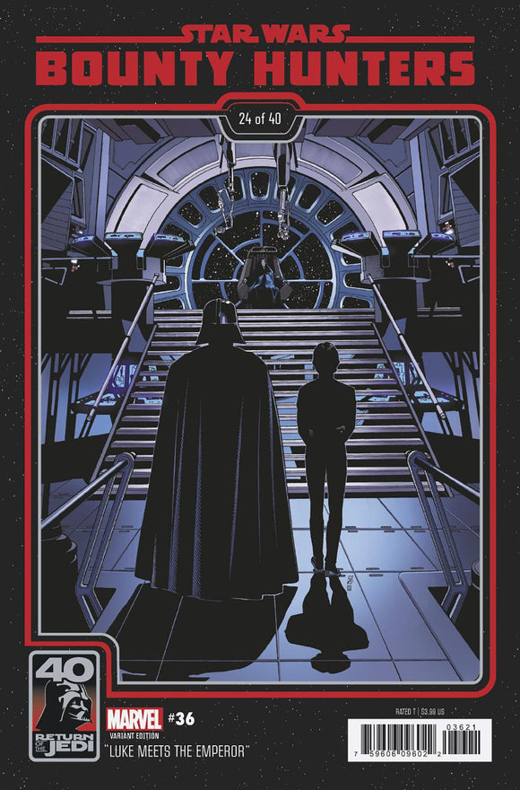 STAR WARS: BOUNTY HUNTERS 36 CHRIS SPROUSE RETURN OF THE JEDI 40TH ANNIVERSARY VARIANT (07/12/2023)