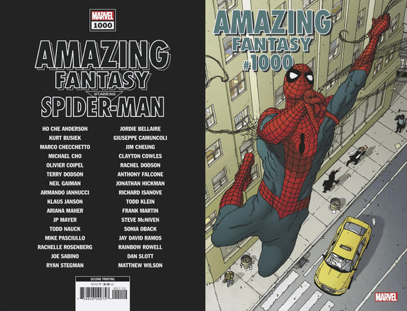 AMAZING FANTASY 1000 MCNIVEN 2ND PRINTING VARIANT (10/19/2022)