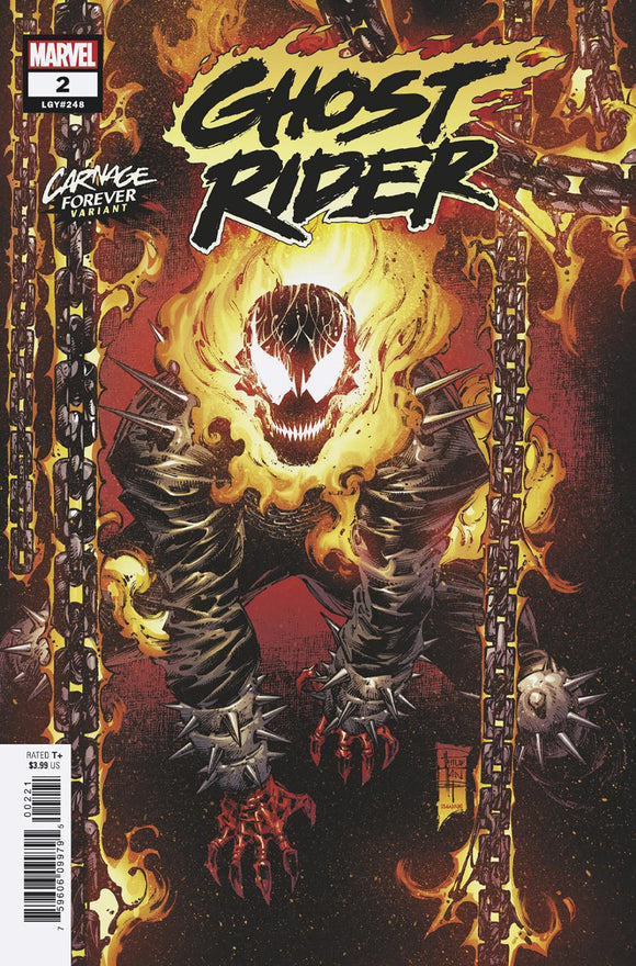GHOST RIDER 2 TAN CARNAGE FOREVER VARIANT (03/30/2022)