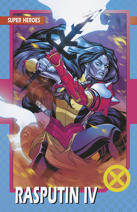 X-MEN 27 RUSSELL DAUTERMAN TRADING CARD VARIANT [FALL] (10/04/2023)