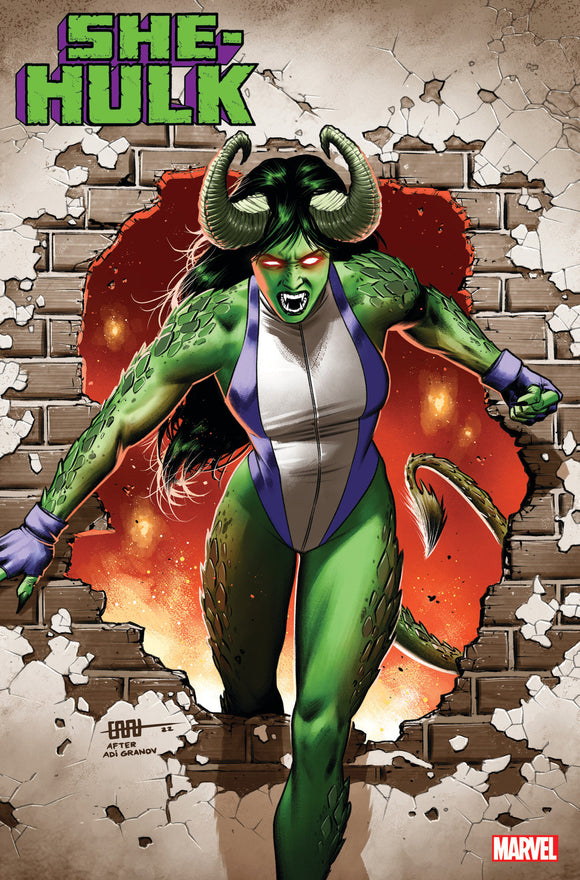 SHE-HULK 9 CAFU DEMONIZED VARIANT (12/28/2022)