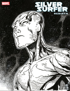 SILVER SURFER REBIRTH 1 CHEUNG HEADSHOT SKETCH VARIANT (01/19/2022)