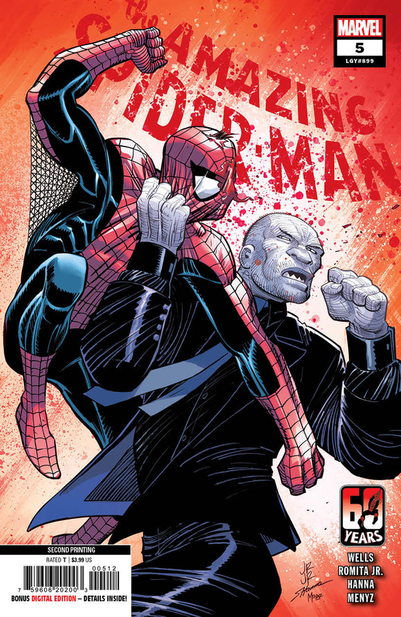 AMAZING SPIDER-MAN 5 ROMITA JR. 2ND PRINTING VARIANT (08/24/2022)