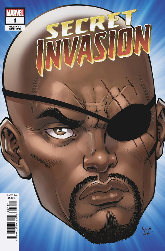 SECRET INVASION 1 NAUCK HEADSHOT VARIANT (11/02/2022)