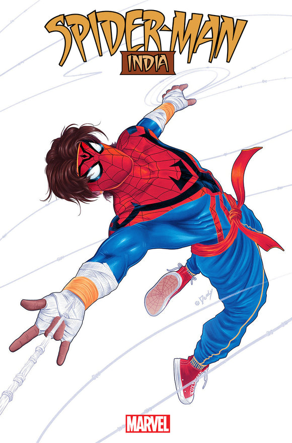 SPIDER-MAN: INDIA 5 DOALY NEW COSTUME VARIANT (10/11/2023)