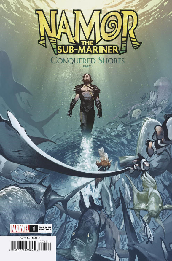 NAMOR THE SUB-MARINER: CONQUERED SHORES 1 LARRAZ VARIANT (10/12/2022)