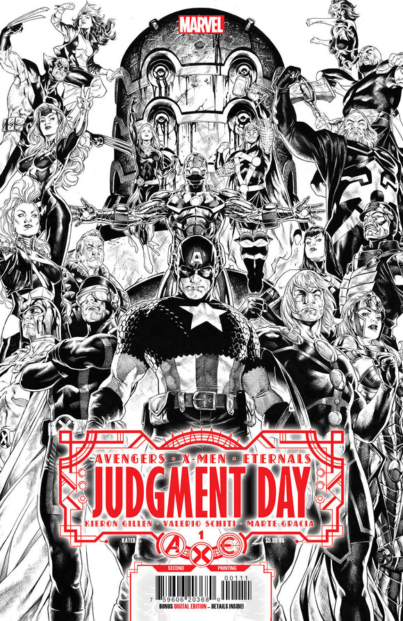 A.X.E.: JUDGMENT DAY 1 BROOKS 2ND PRINTING VARIANT [AXE] (09/14/2022)