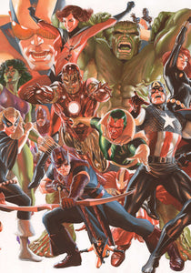 AVENGERS 4 ALEX ROSS CONNECTING AVENGERS VARIANT PART B (08/09/2023)