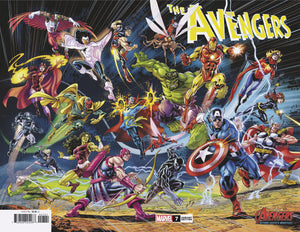 AVENGERS 7 LEO CASTELLANI AVENGERS 60TH WRAPAROUND VARIANT (11/01/2023)