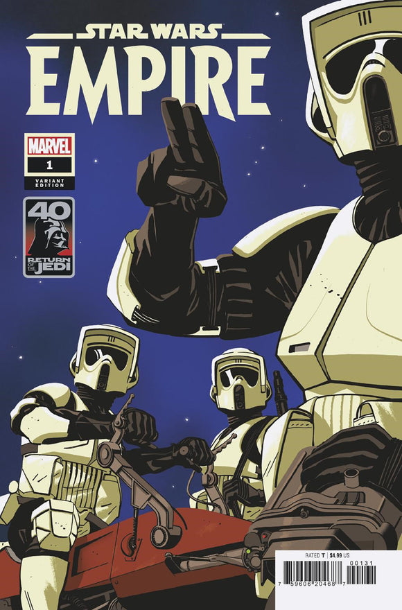 STAR WARS: RETURN OF THE JEDI - THE EMPIRE 1 TOM REILLY VARIANT (06/07/2023)