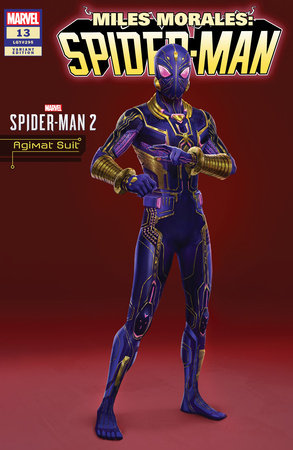 MILES MORALES: SPIDER-MAN 13 AGIMAT SUIT MARVEL'S SPIDER-MAN 2 VARIANT [GW] (12/13/2023)