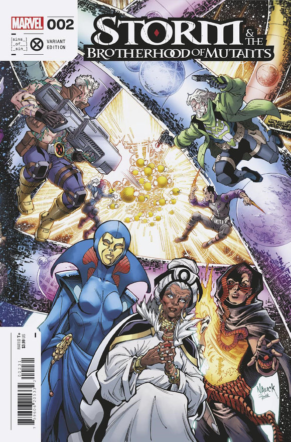 STORM & THE BROTHERHOOD OF MUTANTS 2 NAUCK SOS MARCH CONNECTING VARIANT [SIN] (03/22/2023)