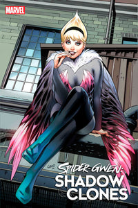 SPIDER-GWEN: SHADOW CLONES 5 GREG LAND VARIANT (07/19/2023)