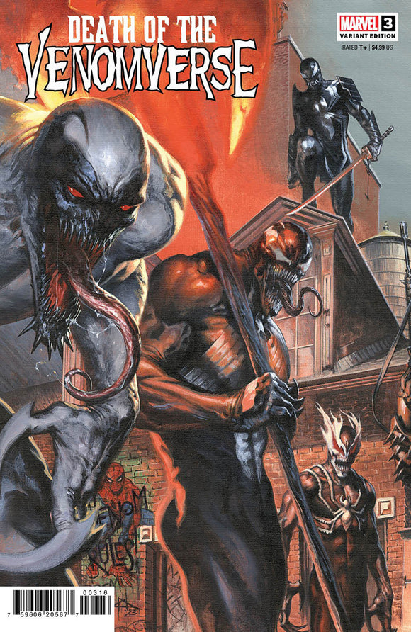 DEATH OF THE VENOMVERSE 3 GABRIELE DELL'OTTO CONNECTING VARIANT (08/30/2023)