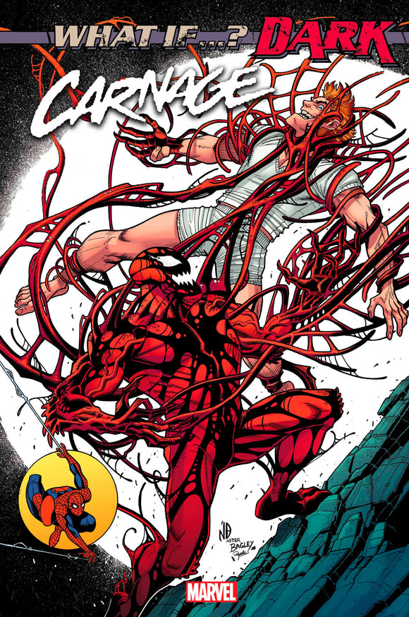 WHAT IF...? DARK: CARNAGE 1 NICK BRADSHAW HOMAGE VARIANT (09/20/2023)