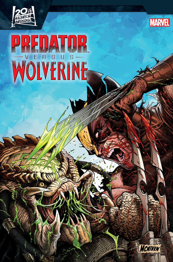 PREDATOR VS. WOLVERINE 1 STEVE MCNIVEN VARIANT (09/20/2023)