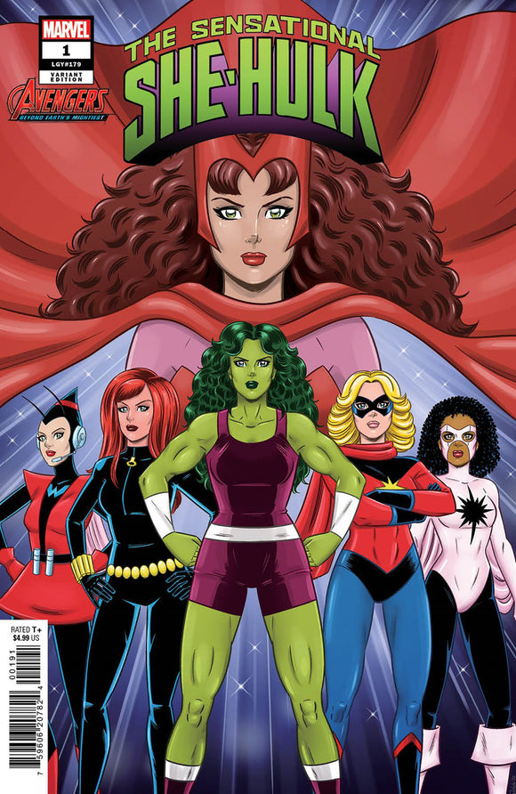 SENSATIONAL SHE-HULK 1 GISELE LAGACE AVENGERS 60TH VARIANT (10/18/2023)