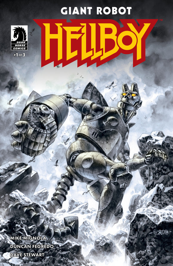 Giant Robot Hellboy #1 (CVR A) (Duncan Fegredo) (10/25/2023)