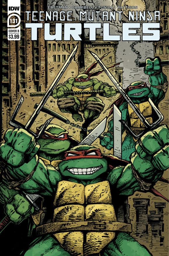 Teenage Mutant Ninja Turtles #131 Variant B (Eastman) (07/27/2022)