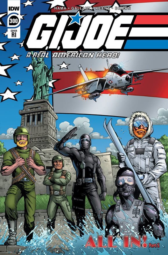 G.I. Joe: A Real American Hero #300 Variant RI (25) (Joseph) (11/23/2022)