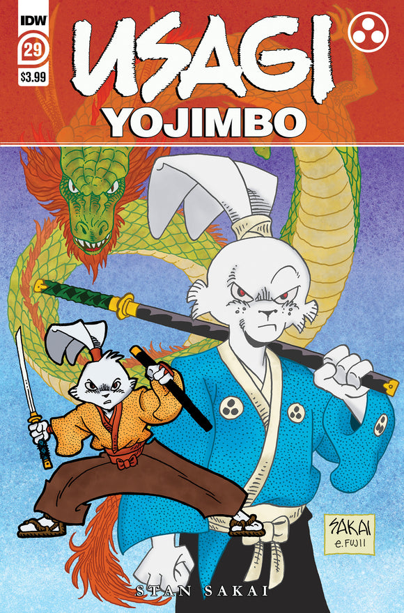 Usagi Yojimbo #29 Variant A (Sakai) (07/20/2022)