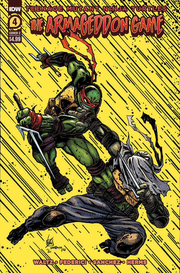 Teenage Mutant Ninja Turtles: The Armageddon Game #4 Variant C (Eastman) (01/18/2023)
