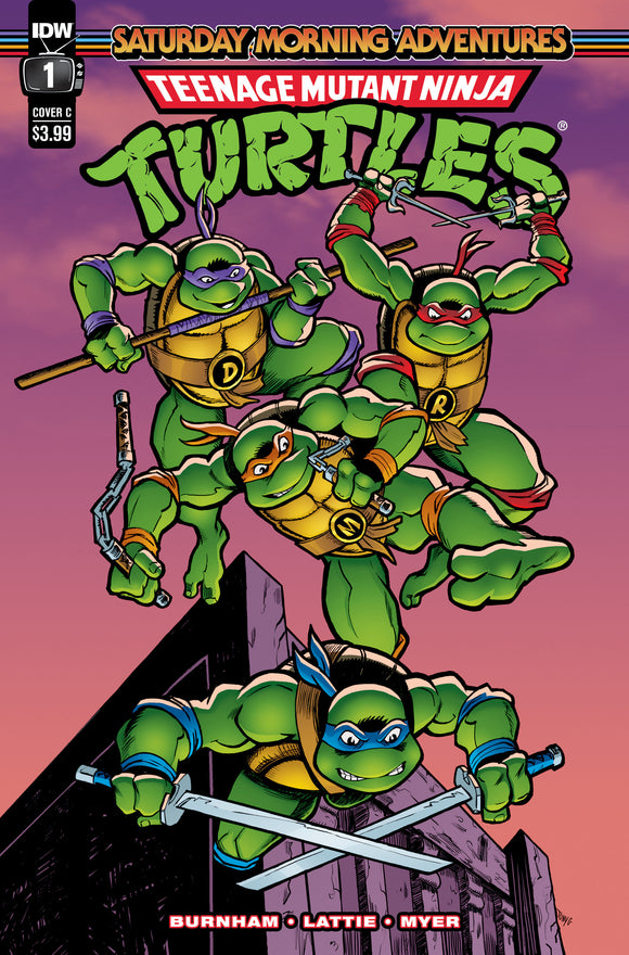 Teenage Mutant Ninja Turtles: Saturday Morning Adventures #1 Variant C (Gregori) (10/05/2022)