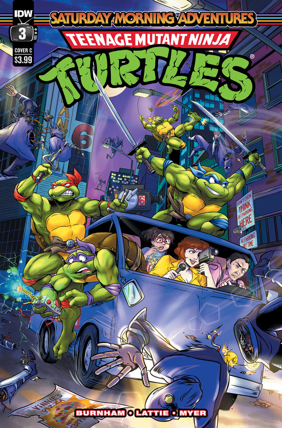 Teenage Mutant Ninja Turtles: Saturday Morning Adventures #3 Variant C (Myer) (12/21/2022)