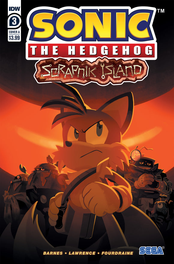 Sonic the Hedgehog: Scrapnik Island #3 Variant A (Fourdraine) (12/21/2022)