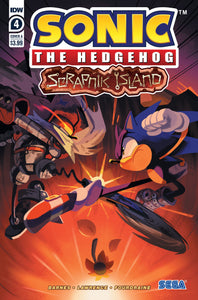 Sonic the Hedgehog: Scrapnik Island #4 Variant A (Fourdraine) (01/18/2023)