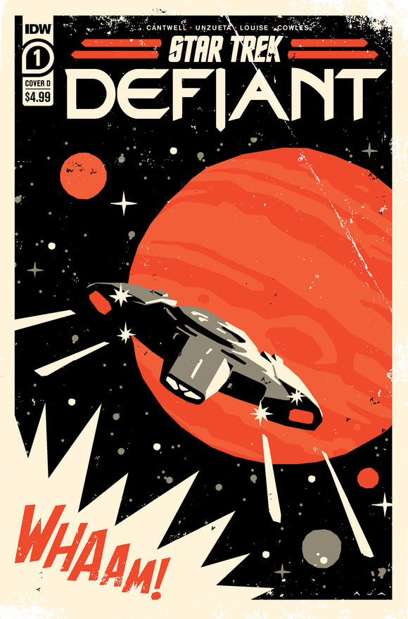 Star Trek: Defiant #1 Variant D (Aja) (03/15/2023)(Limit 1 Per Customer)