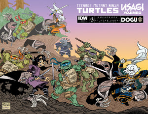 Teenage Mutant Ninja Turtles/Usagi Yojimbo: WhereWhen #3 Cover A (Sakai) (05/24/2023)