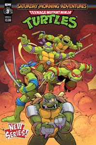 Teenage Mutant Ninja Turtles: Saturday Morning Adventures (2023-) #3 Cover A (La wrence) (07/26/2023)