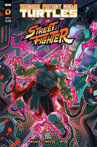 Teenage Mutant Ninja Turtles Vs. Street Fighter #4 Cover A (Medel) (10/11/2023)