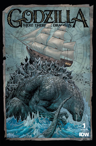 Godzilla: Here There Be Dragons #1 Variant B (Kirkham) (06/21/2023)