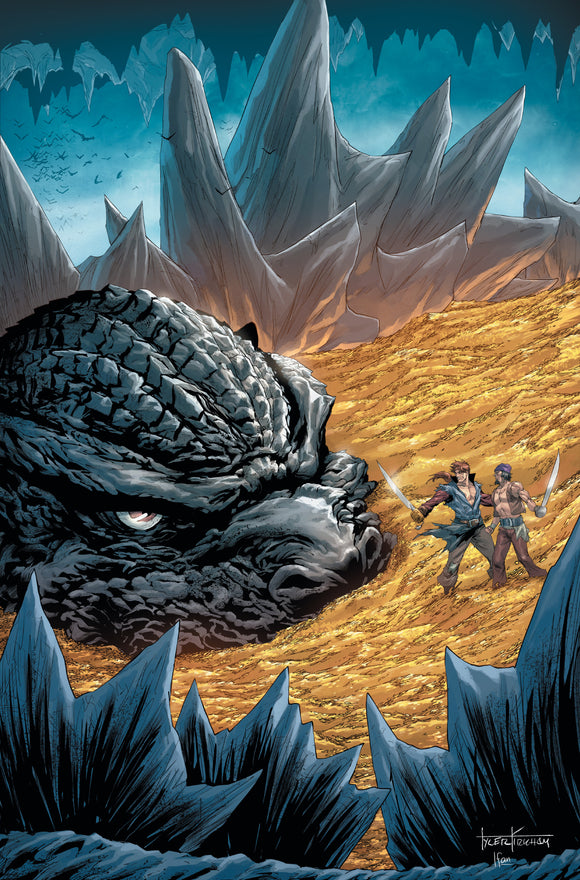 Godzilla: Here There Be Dragons #5 Variant RI (10) (Kirkham) (11/01/2023)