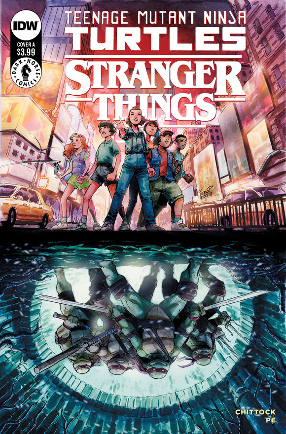 Teenage Mutant Ninja Turtles x Stranger Things #1 Cover A (Pe) (07/12/2023)