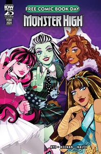 FCBD 2024 Monster High (Camacho)  (Bagged & Boarded) (05/04/2024)(Limit 1 Per Customer)