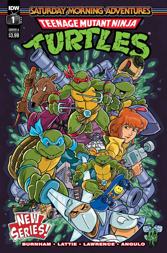 Teenage Mutant Ninja Turtles: Saturday Morning Adventures (2023-) #1 Cover A (Lattie) (05/31/2023)