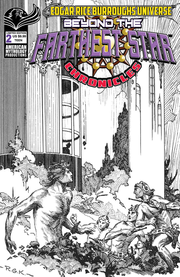 BEYOND THE FARTHEST STAR CHRONICLES 50TH ANNIV #2 CVR B B&W (Limited to 350 Copies)(03/15/2023)