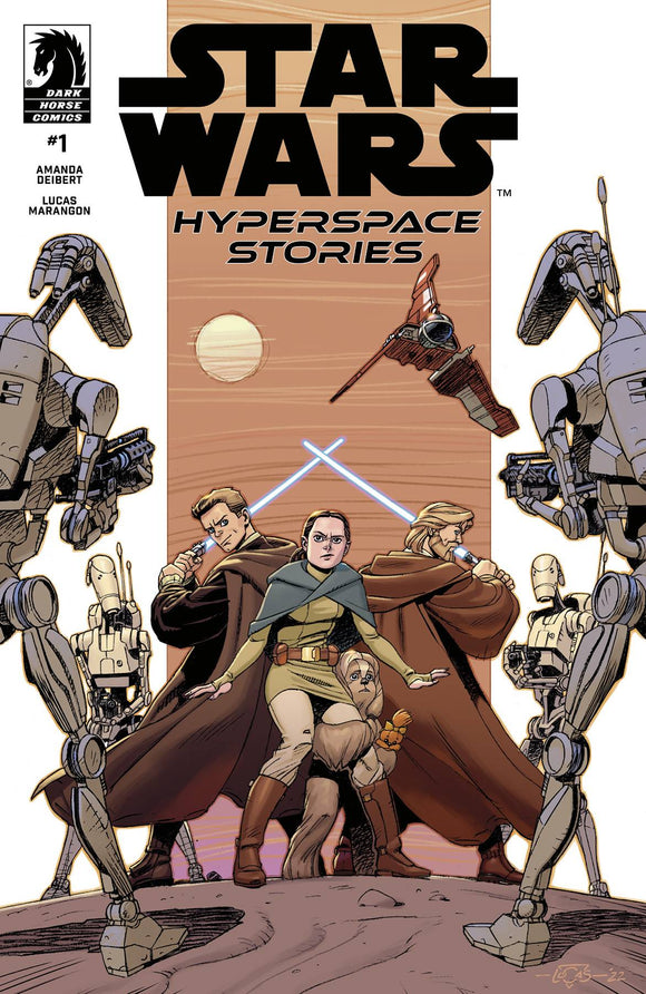 STAR WARS HYPERSPACE STORIES #1 (OF 12) CVR A MARANGON (C: 1 (08/24/2022)