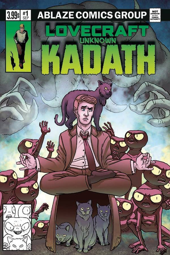 LOVECRAFT UNKNOWN KADATH #1 CVR D BAUTISTA HOMAGE VAR (MR) (09/14/2022)