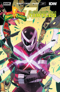 MMPR TMNT II #3 (OF 5) CVR A MORA (C: 1-0-0) (02/22/2023)