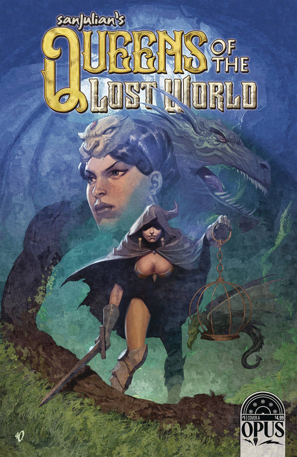 SANJULIAN QUEEN LOST WORLD #1 CVR A OLIVETTI (05/31/2023)