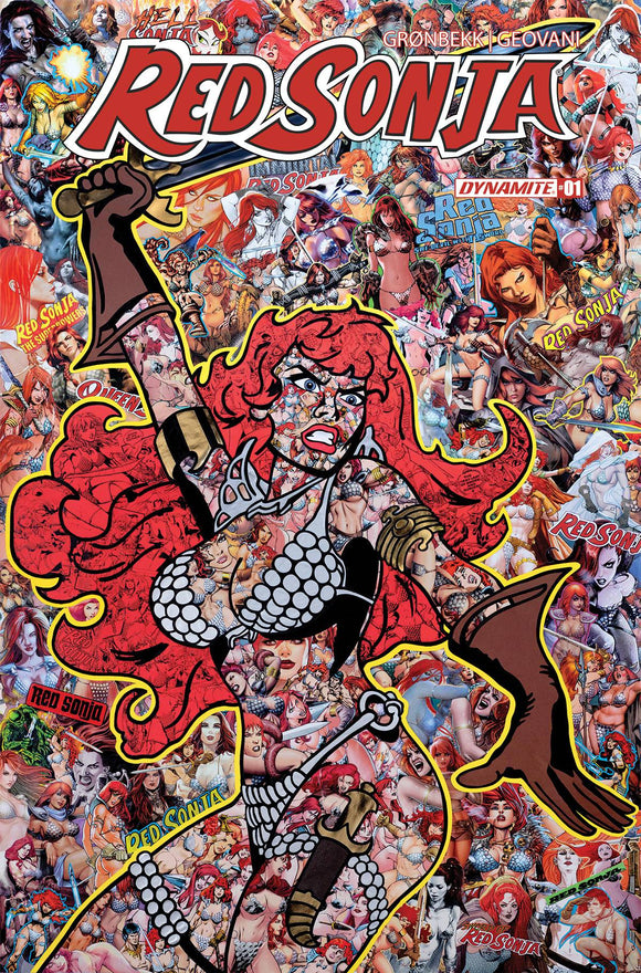 RED SONJA 2023 #1 CVR F COLLAGE (07/19/2023)